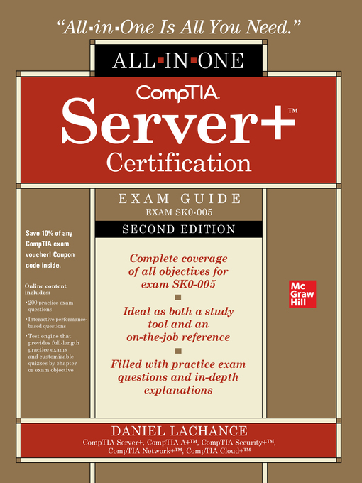 Title details for CompTIA Server+ Certification All-in-One Exam Guide (Exam SK0-005) by Daniel Lachance - Available